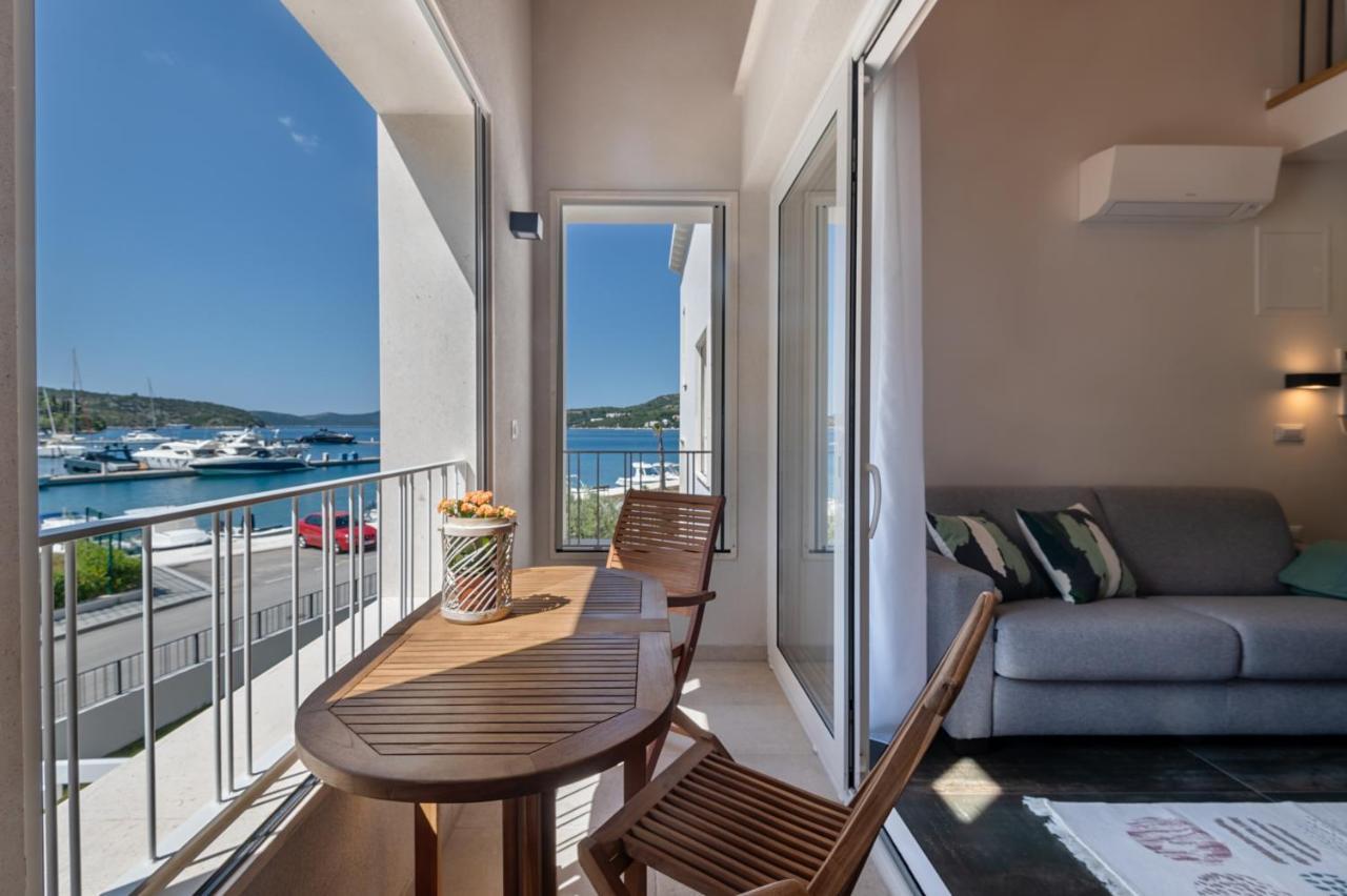 Luxury Seaview Apartment - Mare Slano Bagian luar foto
