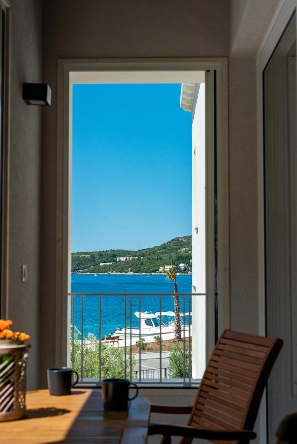 Luxury Seaview Apartment - Mare Slano Bagian luar foto
