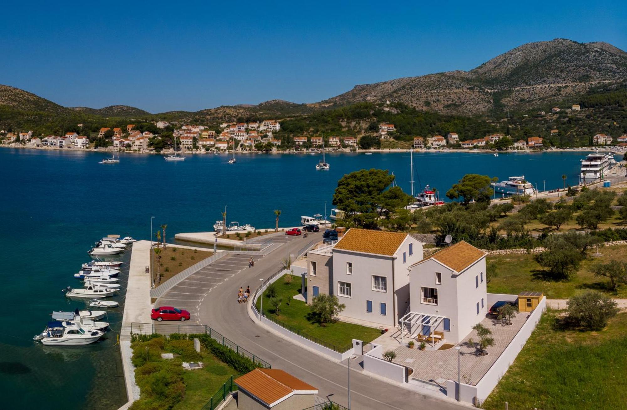 Luxury Seaview Apartment - Mare Slano Bagian luar foto